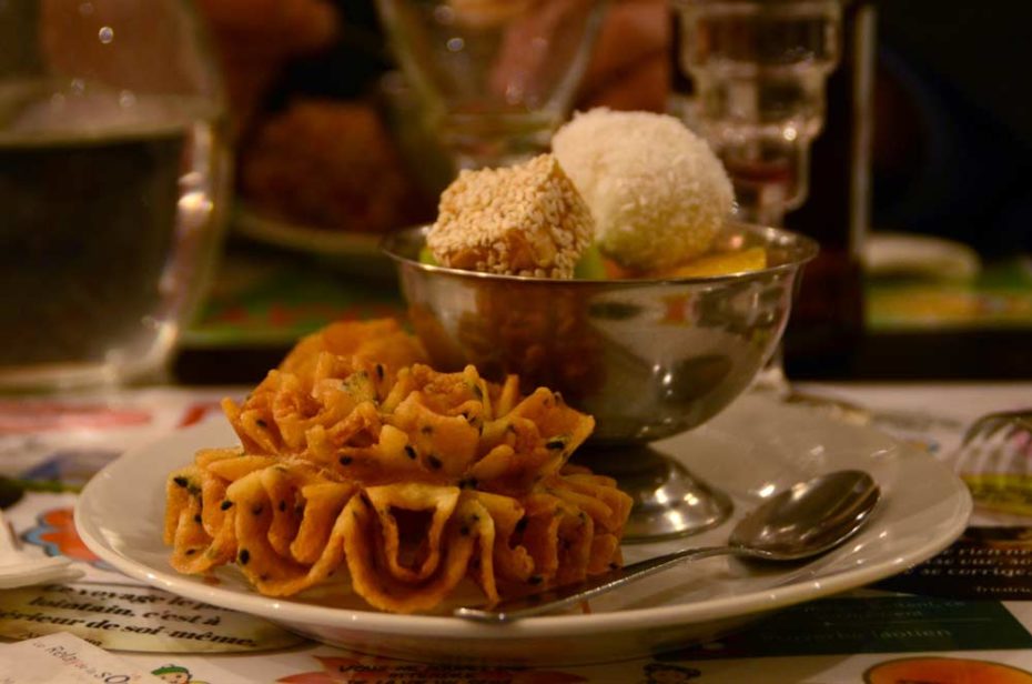 Desserts aux fruits et coco du paramy