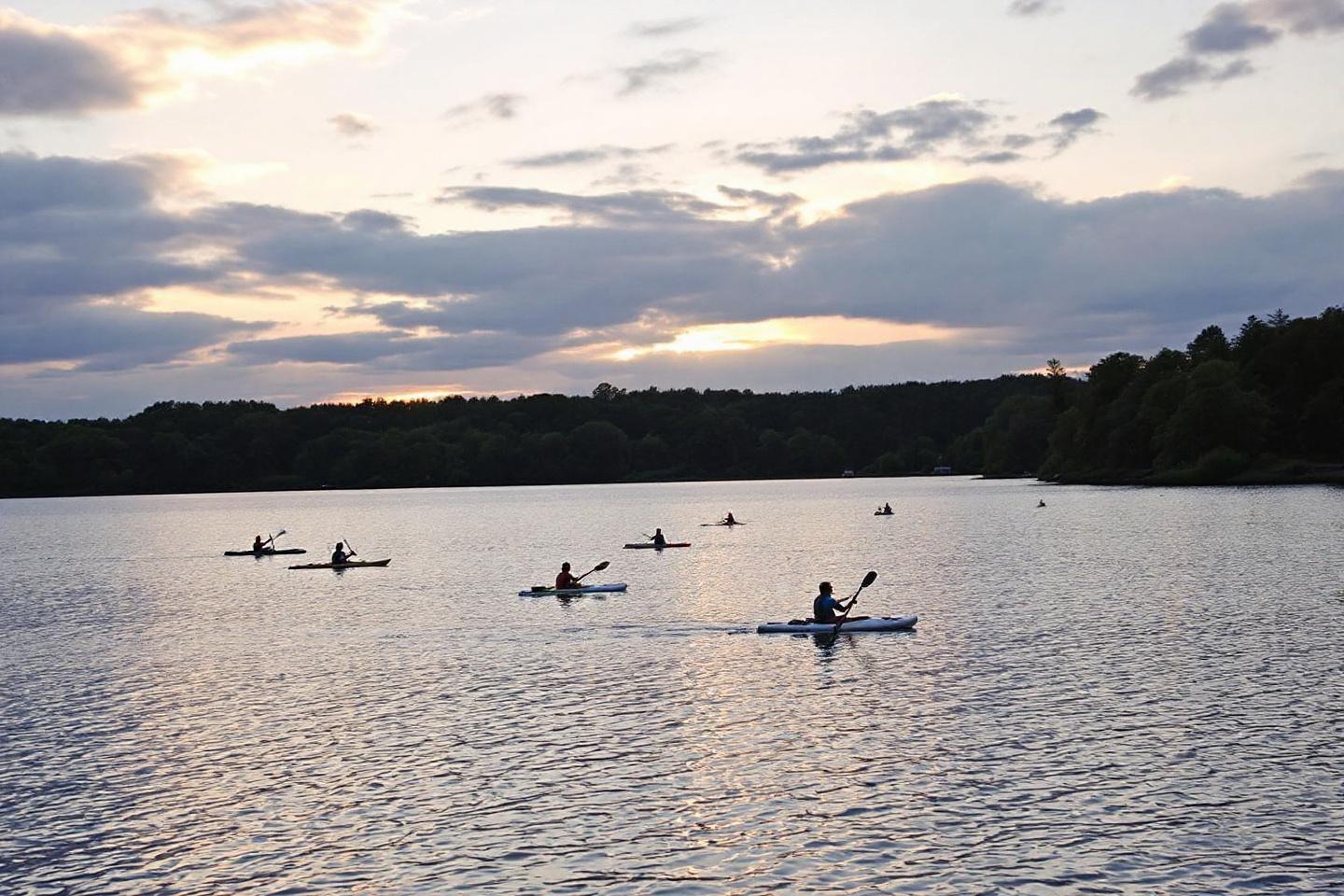 Lac de Rochereau : pêche, randonnée et sports nautiques
