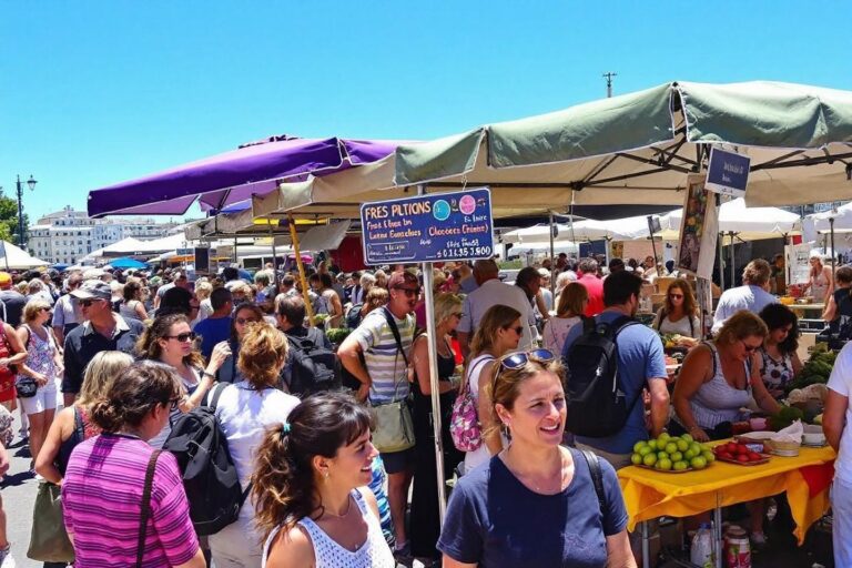 Marché Arago aux Sables d'Olonne : produits frais et patrimoine