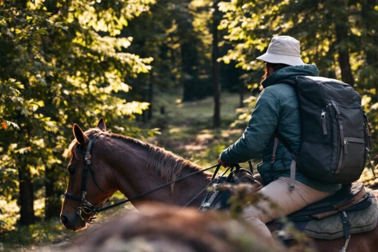 Randonnée équestre de 26 km à Saint Pierre du Chemin