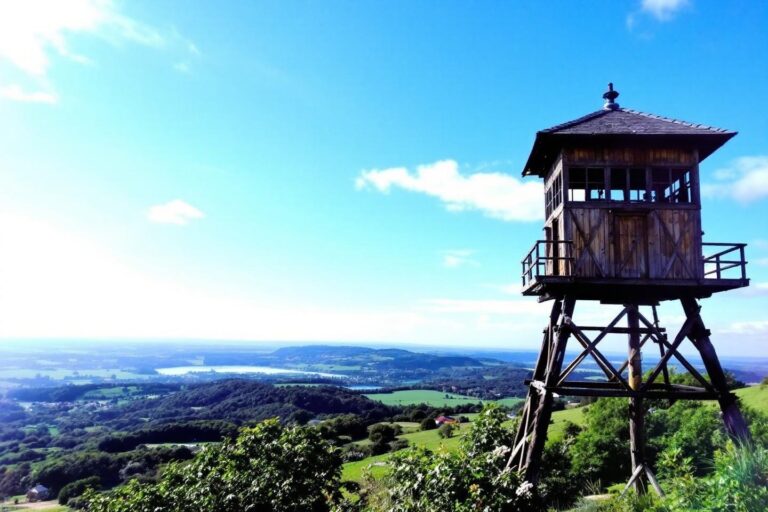 Belvédère du Pey de la Blet en Vendée : vue panoramique à 37m