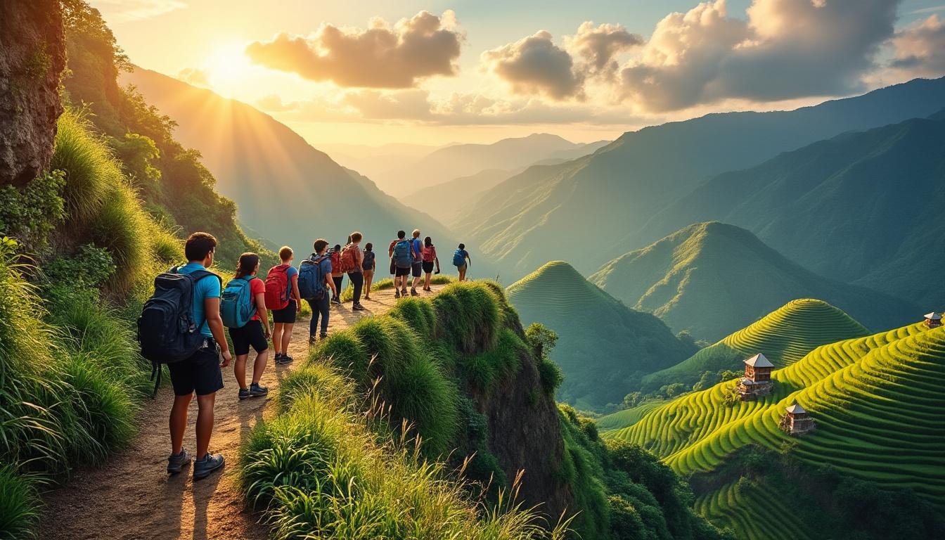 découvrez notre guide complet pour un trek inoubliable de 3 jours dans les rizières spectaculaires de batad et banaue aux philippines, et vivez une aventure authentique avec instant nomade.