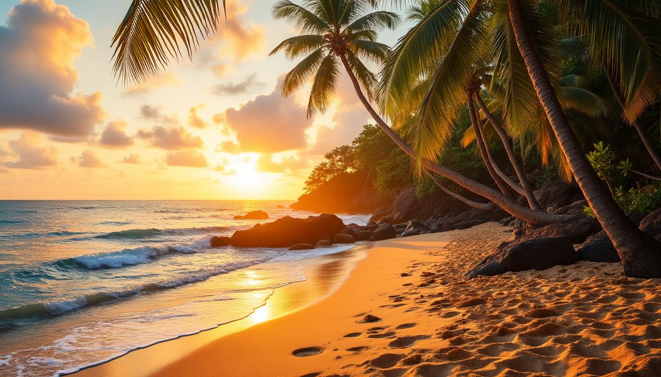 découvrez mirissa au sri lanka : plages paradisiaques, observation fascinante des baleines et saveurs exquises de la noix de coco pour une expérience inoubliable.