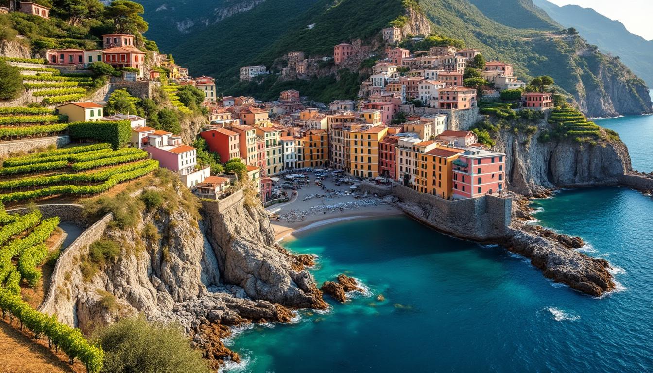 découvrez notre guide cartographique complet pour explorer les cinque terre en 2025. itinéraires, conseils et astuces pour un voyage inoubliable sur la côte italienne.
