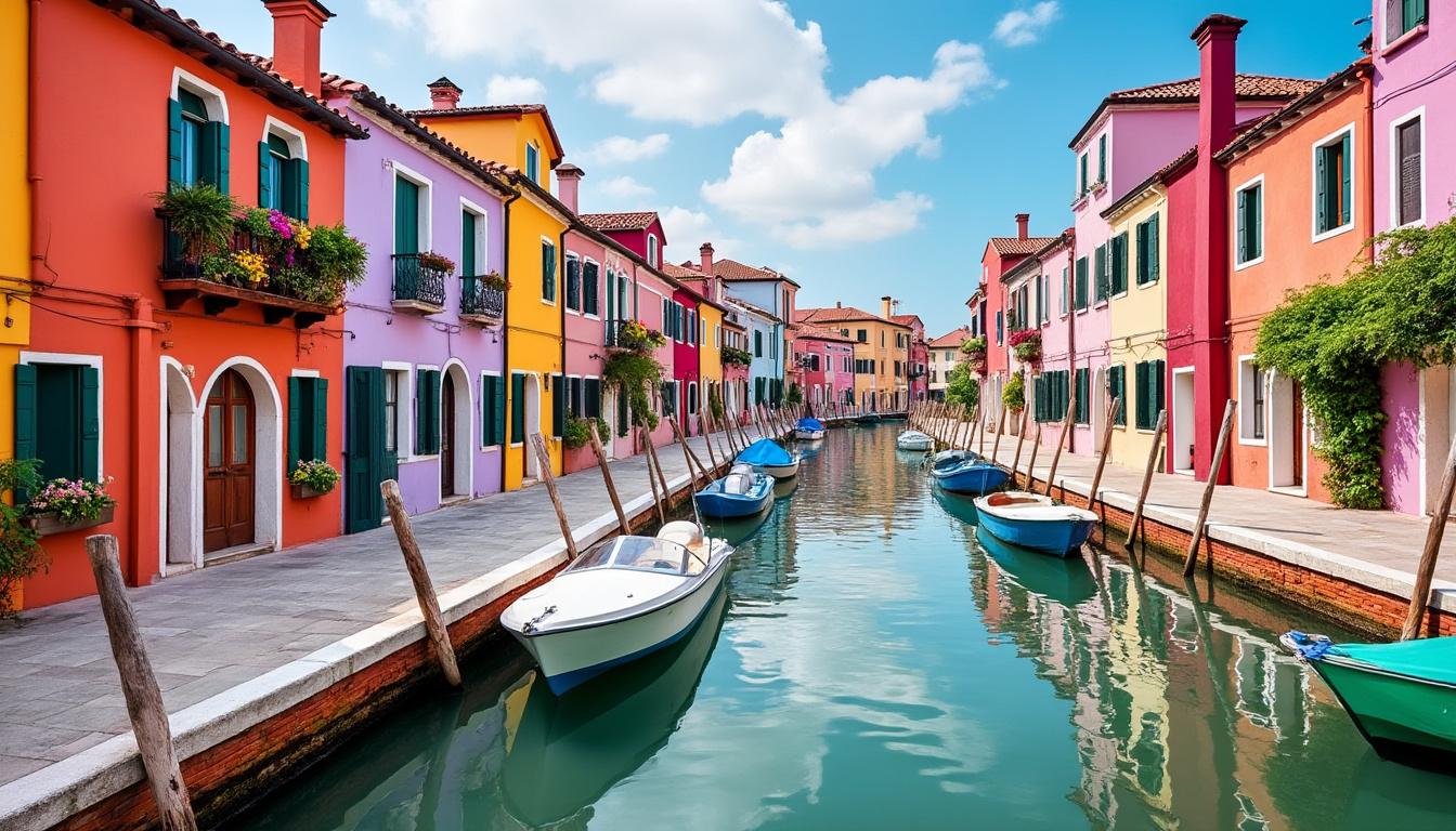 partez à la découverte express des deux joyaux insulaires de venise en une seule journée et vivez une expérience unique alliant culture, histoire et paysages pittoresques.