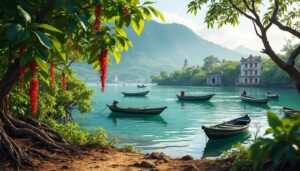 explorez kampot et ses trésors uniques : la charmante ville de kep, le parc national de bokor et les fameuses plantations de poivre réputées pour leur qualité exceptionnelle.