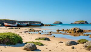 partez pour une escapade insulaire inoubliable à chausey dans la manche et découvrez ses paysages uniques lors d'une journée pleine de découvertes.