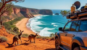 découvrez mon aventure de 3 semaines en road-trip à travers l'australie avec un itinéraire complet, des paysages époustouflants et des conseils pratiques pour un voyage inoubliable.