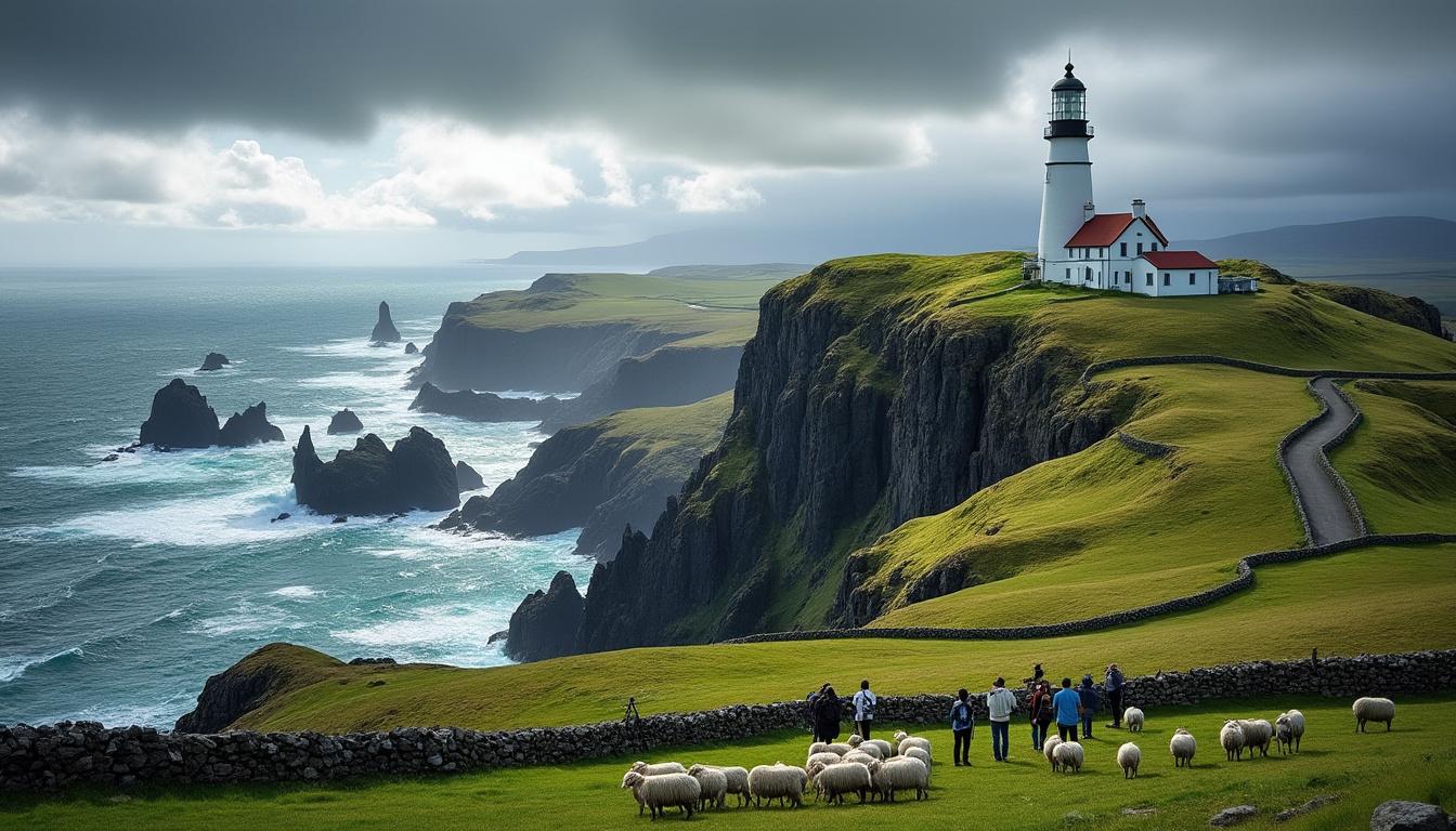 découvrez neist point, le joyau naturel incontournable de l'île de skye, célèbre pour ses paysages époustouflants et ses couchers de soleil à couper le souffle.