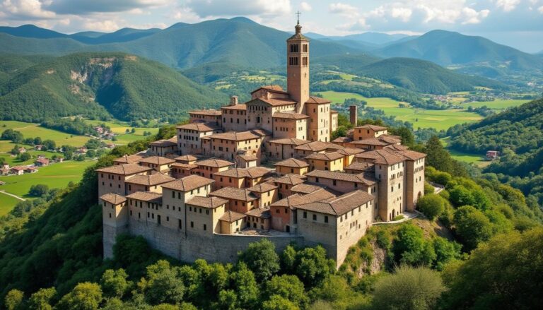 découvrez le charme unique du village médiéval de castelvecchio di rocca barbena, un trésor enchanteur niché au cœur de la nature et chargé d'histoire.