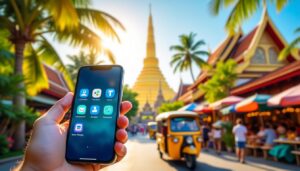 découvrez les applications indispensables pour organiser un voyage réussi en thaïlande, facilitant transport, hébergement, découverte et communication.
