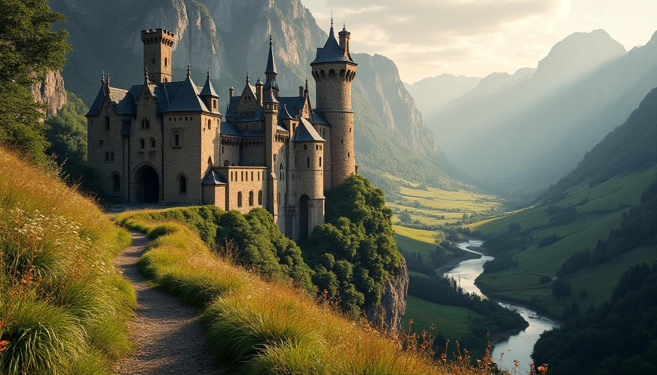 découvrez une promenade pittoresque autour du château de walzin, un joyau historique niché au cœur de paysages naturels splendides, parfait pour les amateurs de randonnée et de patrimoine.
