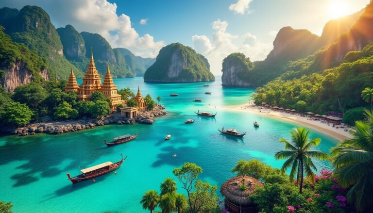 explorez la thaïlande du sud en 15 jours grâce à ce guide complet, incluant des itinéraires détaillés et les activités incontournables pour un voyage inoubliable.
