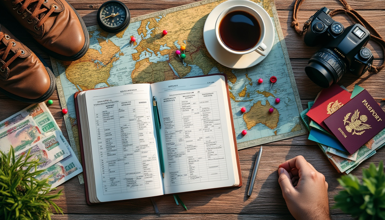 découvrez notre aventure de 2 semaines avec un itinéraire complet et un budget détaillé pour bien préparer votre voyage.