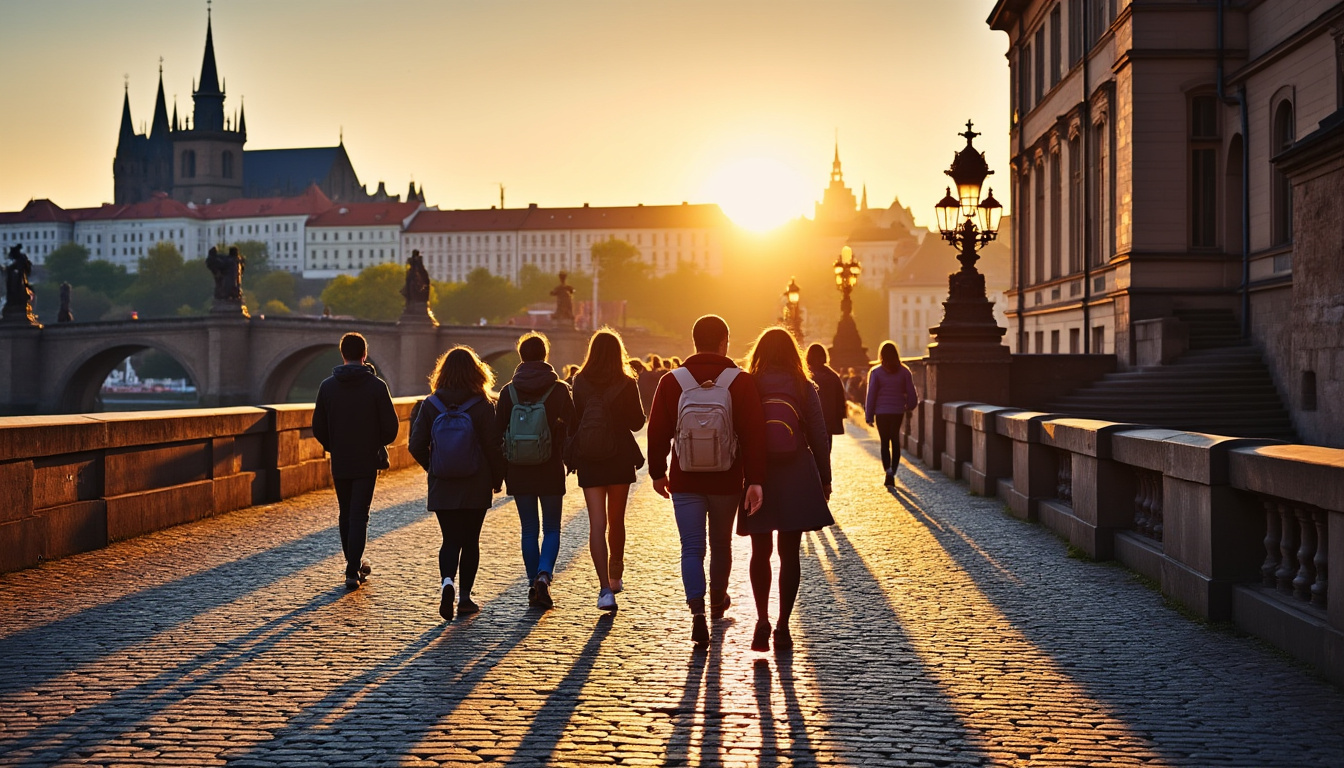 partez à la découverte de prague et de la tchéquie en groupe pour un voyage inoubliable alliant culture, histoire et convivialité.