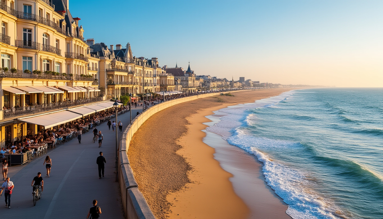 découvrez le remblai des sables d'olonne, une promenade emblématique offrant des vues imprenables, des boutiques charmantes et une ambiance conviviale à ne pas manquer lors de votre visite.