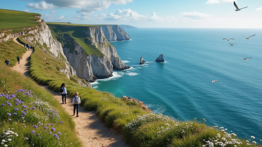 explorez le sentier côtier de saint-nazaire pour une aventure immersive entre mer turquoise et falaises impressionnantes. partez à la découverte des paysages côtiers uniques et vivez une expérience inoubliable.