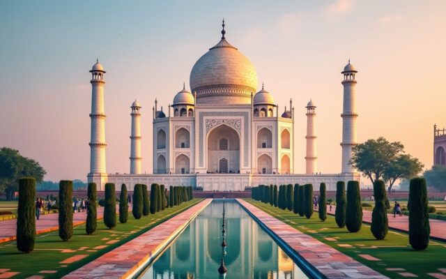plongez dans l'histoire captivante du taj mahal, symbole Ă©ternel d'amour et chef-d'Ćuvre architectural situĂ© au cĆur de l'inde.