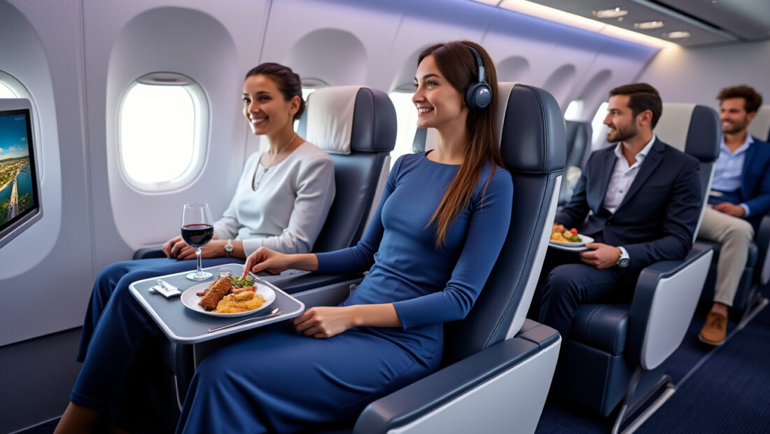 découvrez l'expérience unique de la classe economy premium avec air france : confort amélioré, services exclusifs et voyage agréable à prix accessible.