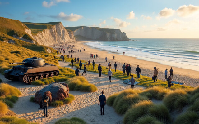 découvrez comment profiter pleinement des plages du débarquement en normandie lors d'un week-end de 48 heures rempli d'histoire, de paysages mémorables et d'émotions fortes.