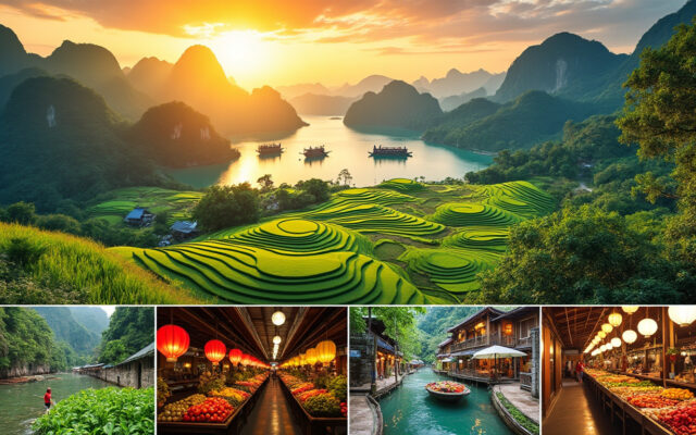 découvrez un itinéraire incontournable de 3 semaines au cœur du vietnam, entre paysages époustouflants, culture riche et aventures inoubliables.