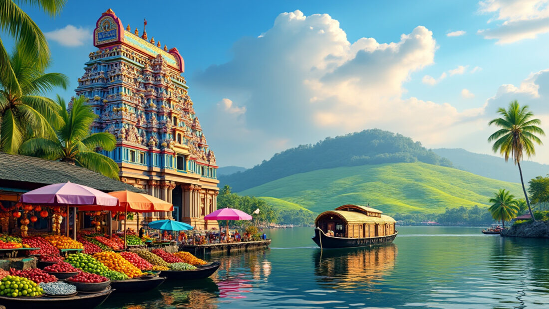 découvrez les incontournables à visiter lors d'un voyage en inde du sud, entre temples majestueux, plages paradisiaques et une culture riche et vibrante.