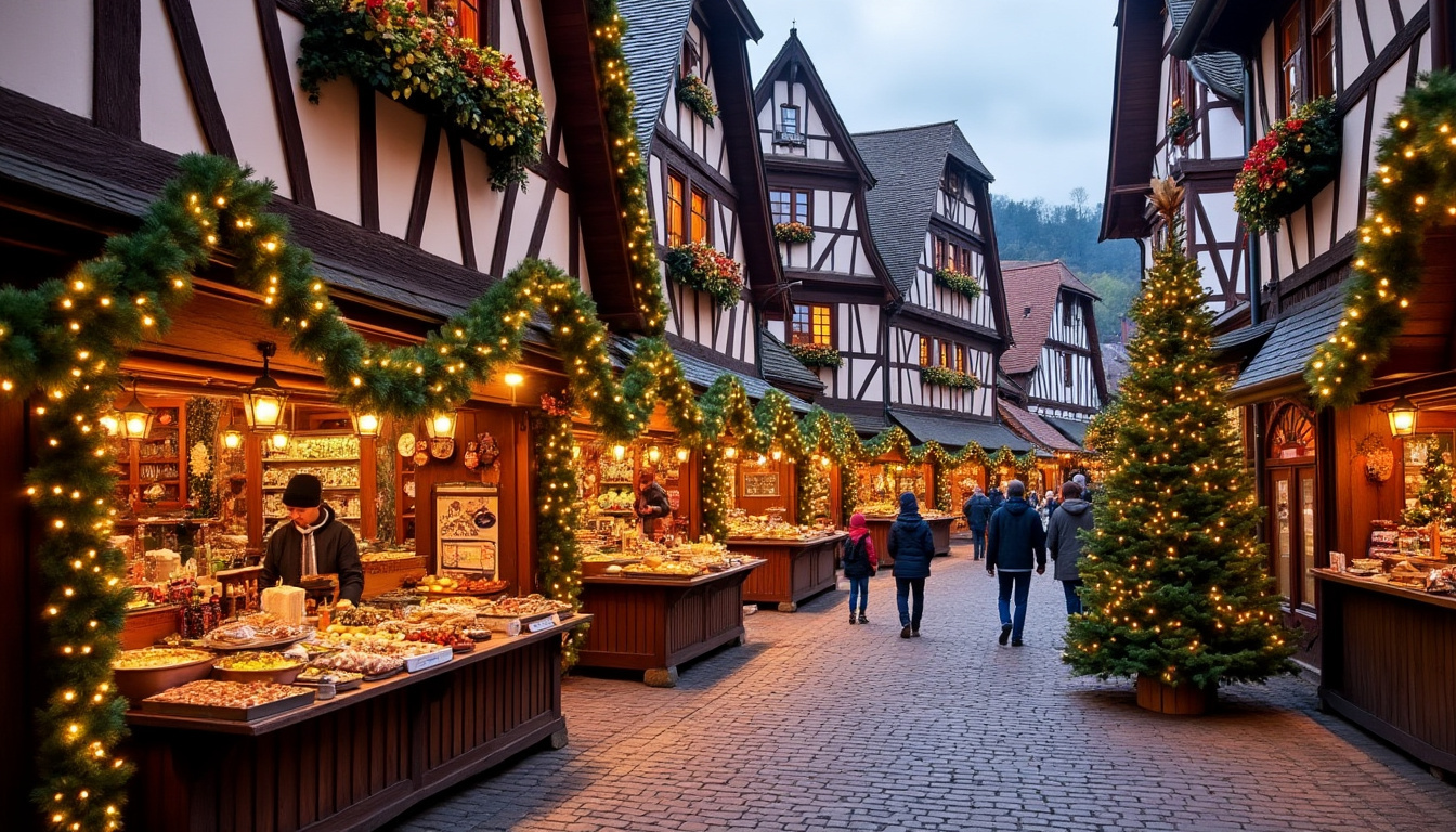 partez en séjour en groupe en alsace et vivez 3 jours magiques à découvrir les célèbres marchés de noël de colmar et strasbourg, entre traditions, gastronomie et ambiance festive.