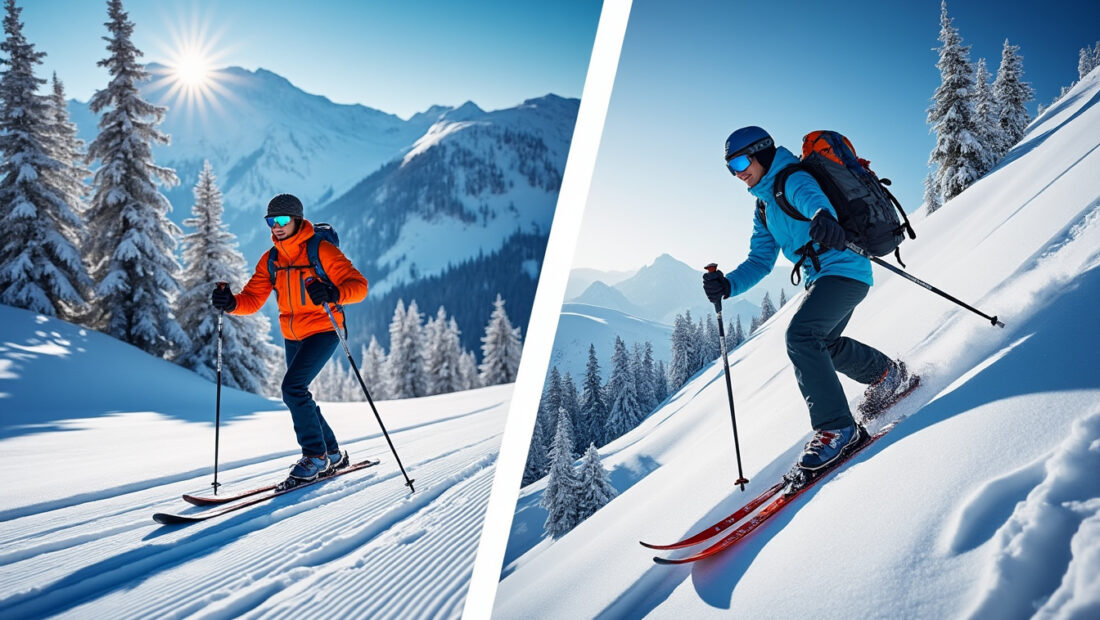 découvrez les différences essentielles entre le ski de fond et le ski de randonnée nordique pour choisir la pratique qui vous convient le mieux. guide complet et conseils pratiques.