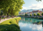 découvrez la promenade du thiou à annecy, une balade facile et sans voiture idéale pour profiter du charme naturel et historique de la ville en toute sérénité.
