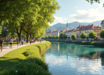 découvrez la promenade du thiou à annecy, une balade facile et sans voiture idéale pour profiter du charme naturel et historique de la ville en toute sérénité.