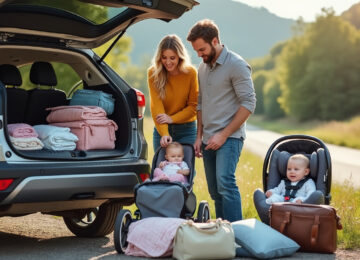 préparez votre premier road trip avec bébé grâce à nos conseils pratiques : itinéraire, pauses, bagages et astuces pour voyager sereinement.